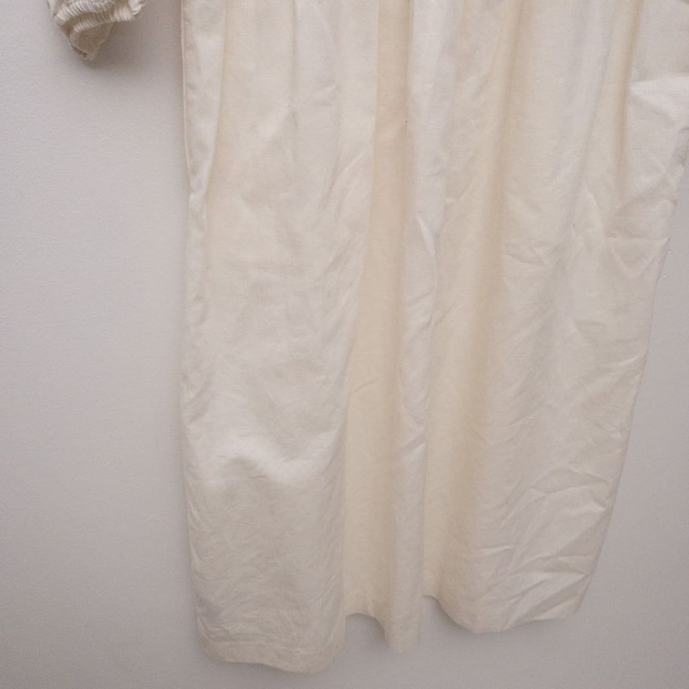 MADEWELL Embroidered-Sleeve Popover Midi Dress Size XS - Picture 11 of 12